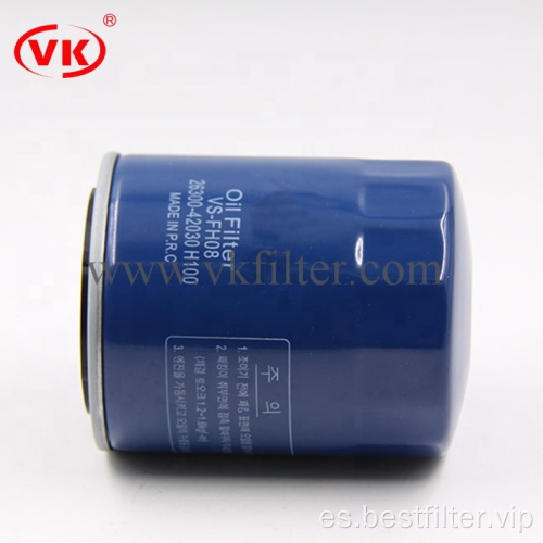 precio de fábrica del filtro de aceite del coche VKXJ93147 26300-42040